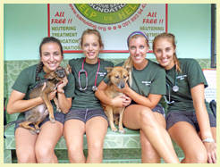 Jaclin, Stephanie, Stephanie & Lauren